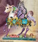Christmas them unicorn with hand made candy and flower and wreath detail